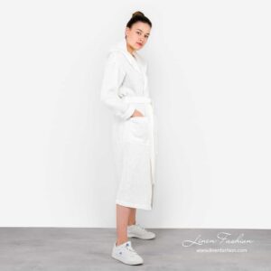 VERO biały szlafrok