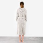 VERO jasnoszary szlafrok