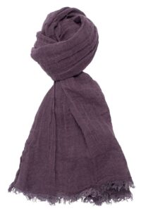 FINO Szalik ciemnofioletowy