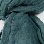 FINO Szalik morska zieleń