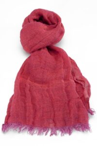 FINO Szalik malinowa czerwień