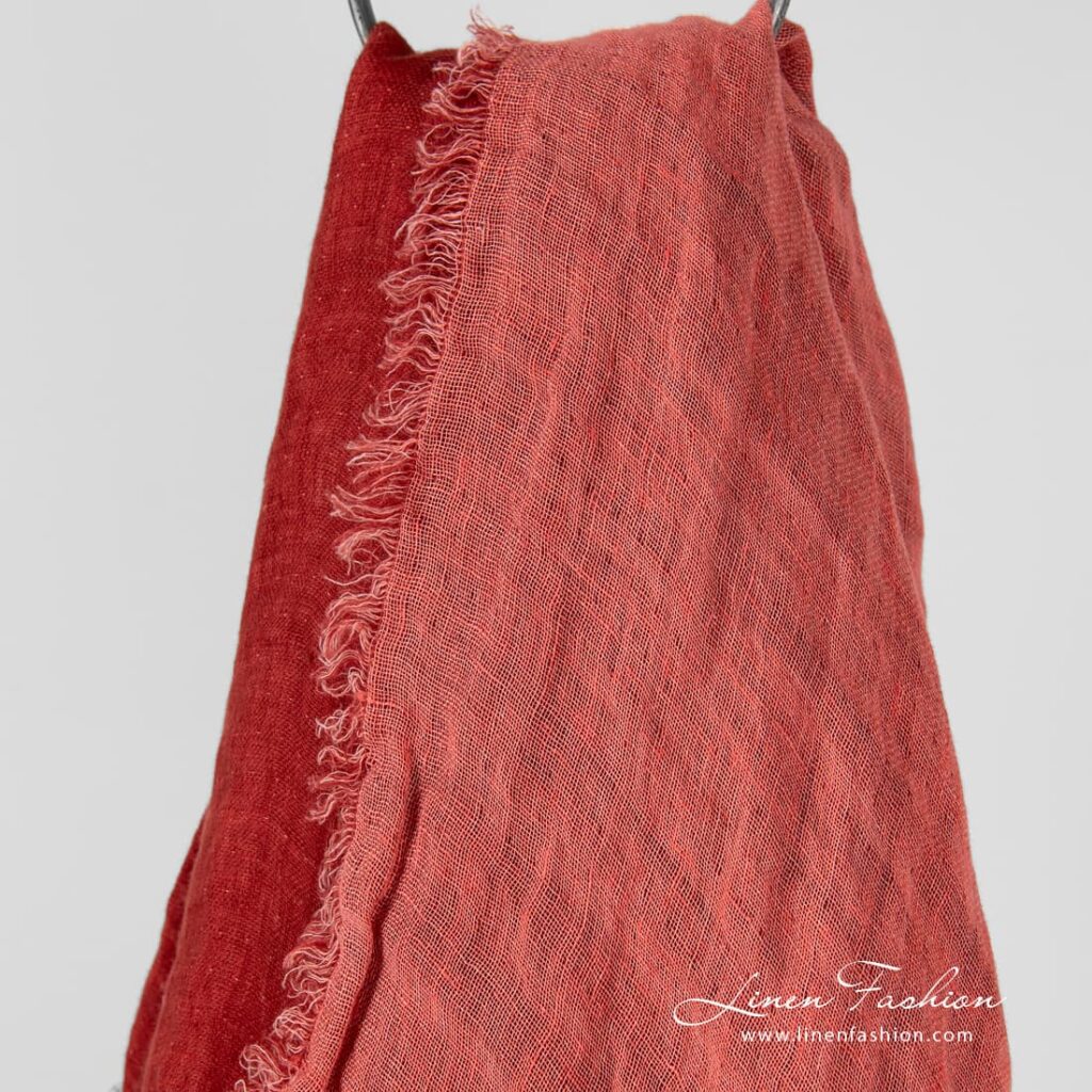 TWINA red scarf