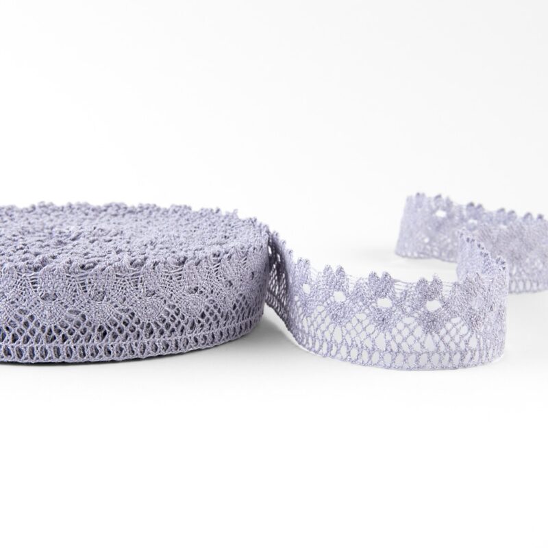 Linen lace dusty violet No. 86