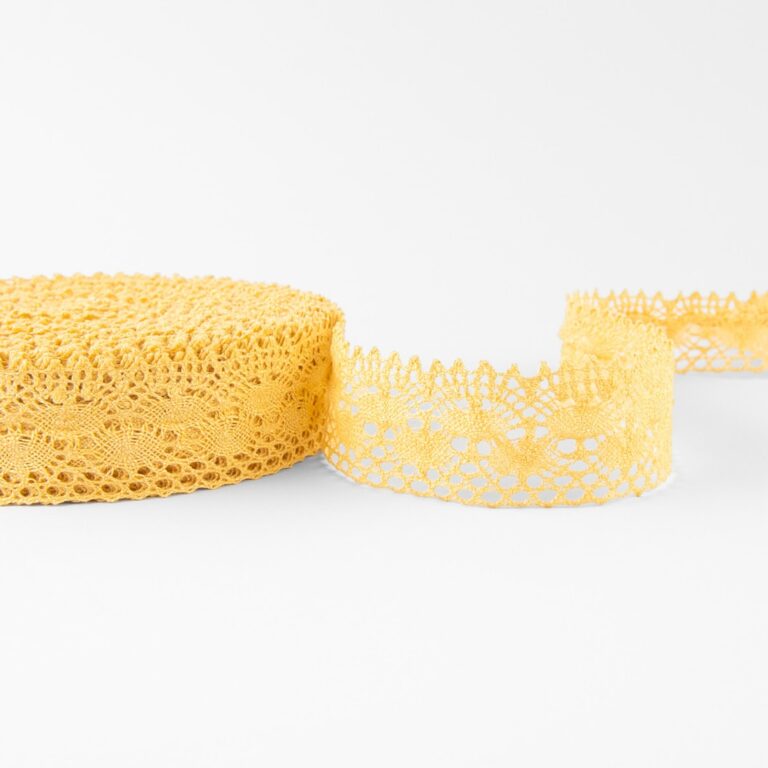 Linen lace yellow No. 76