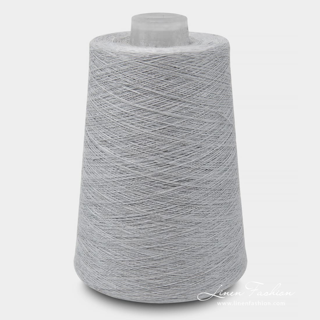 Linen Yarns In Light Grey Colour