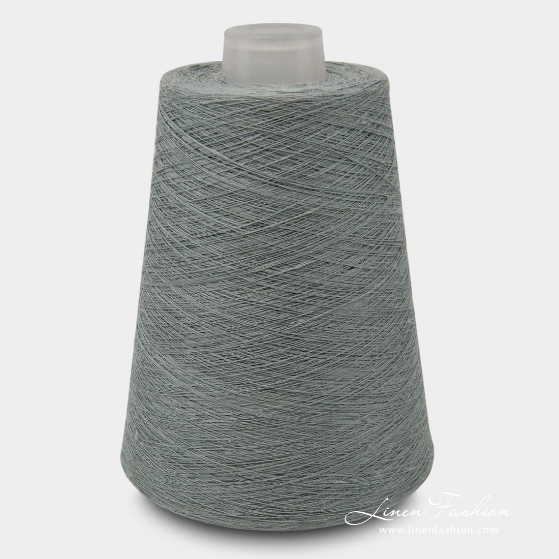 Linen Yarns In Blue Grey
