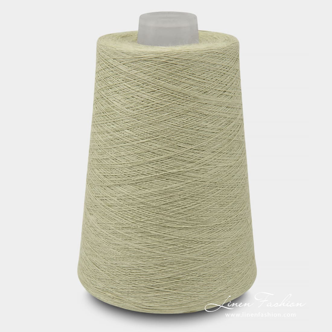 Linen Yarns In Apple Green Color 9(1)