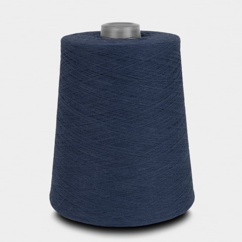 Cotton yarn dark ink blue
