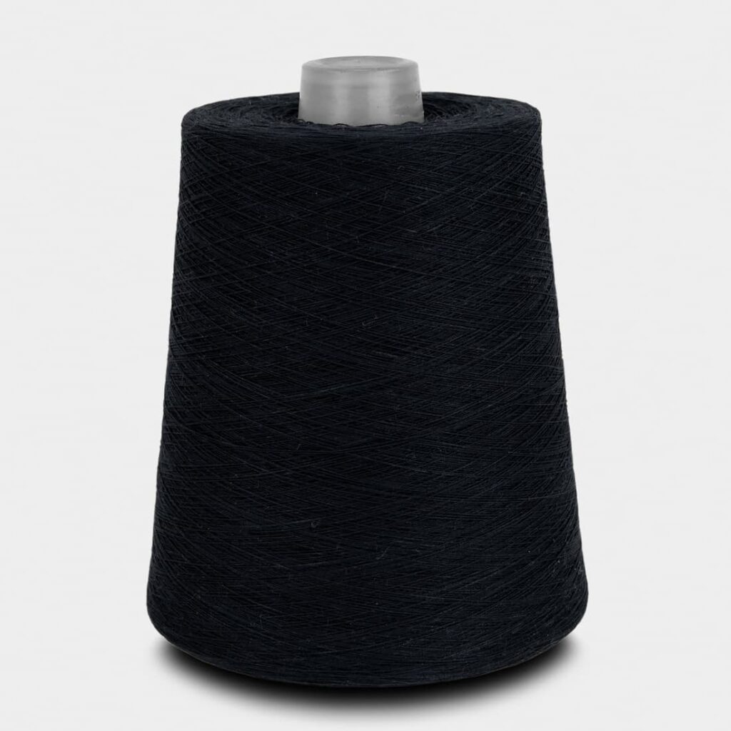 Cotton yarn dark blue