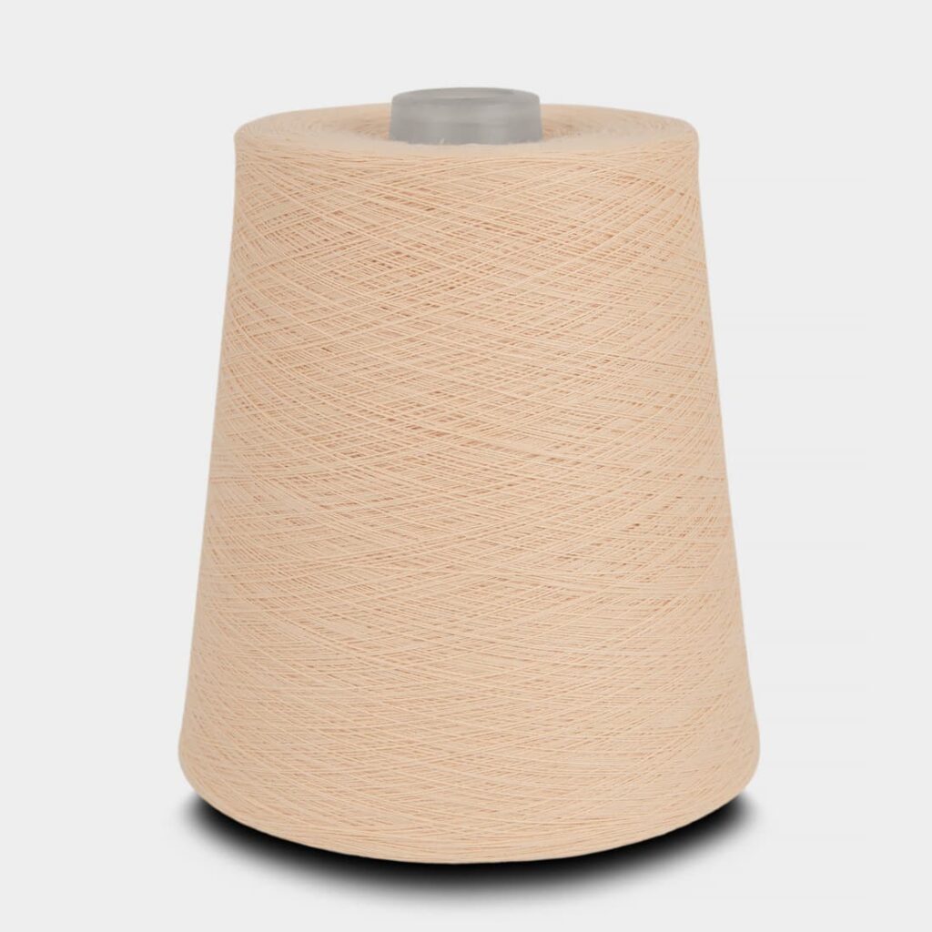 Cotton yarn cream