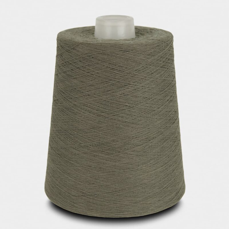 Cotton yarn brownish grey