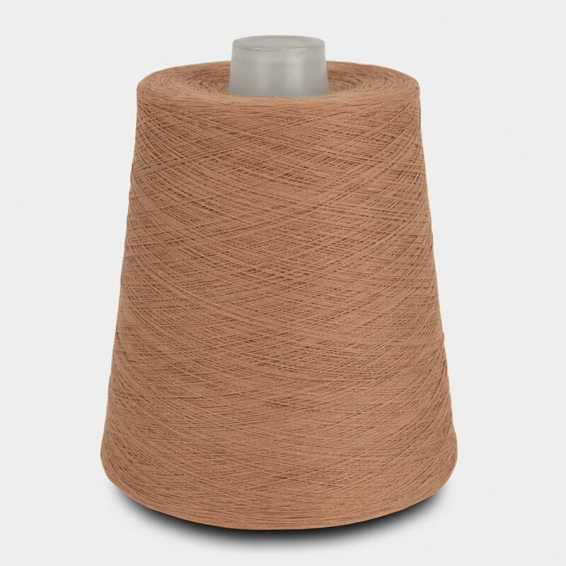Cotton yarn nut brown