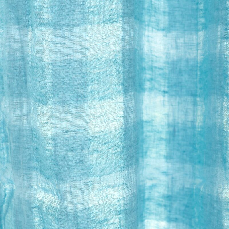 KORI Curtain light blue, varying heights