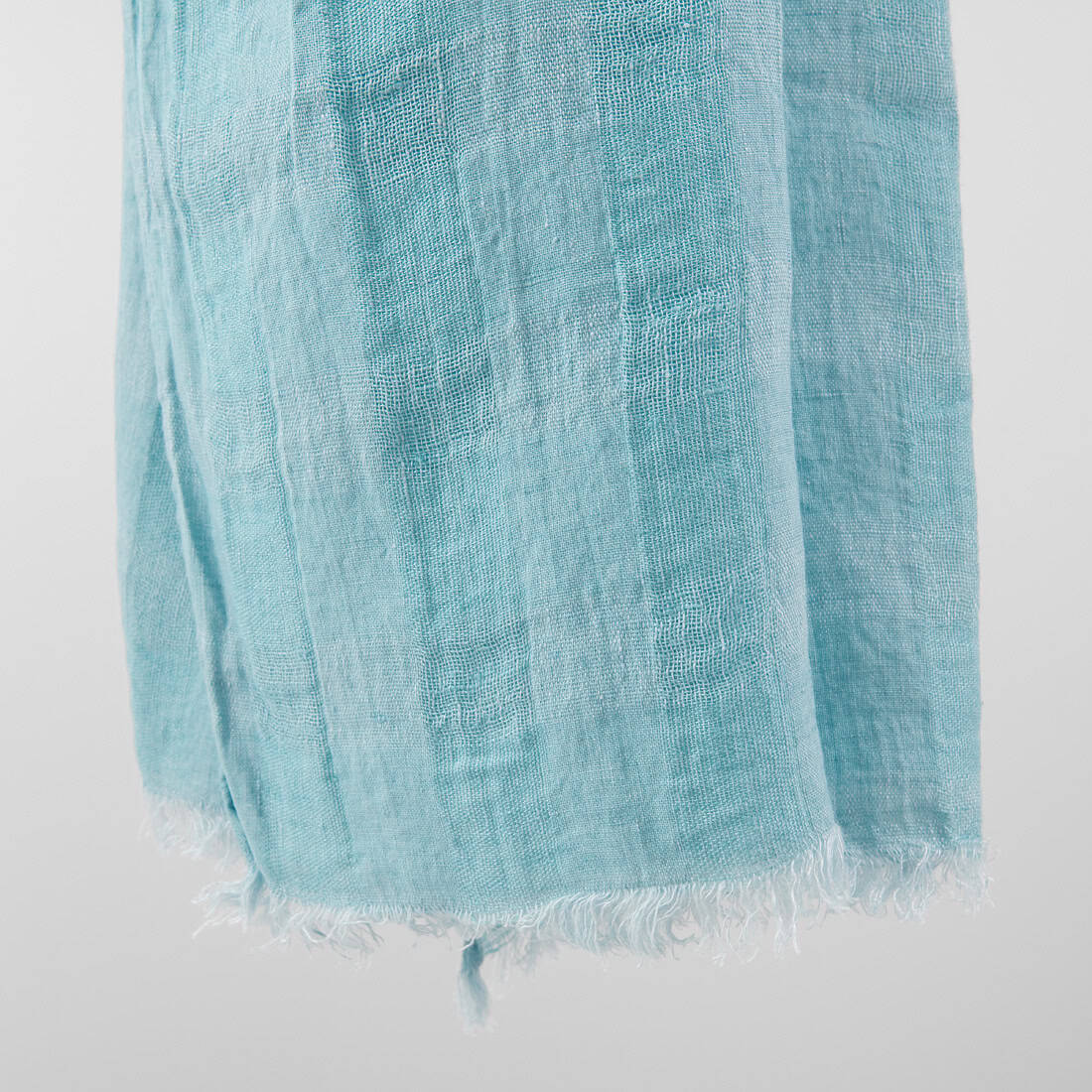 KORI Szalik niebieski 3 KORI Shawl light blue, lightweight