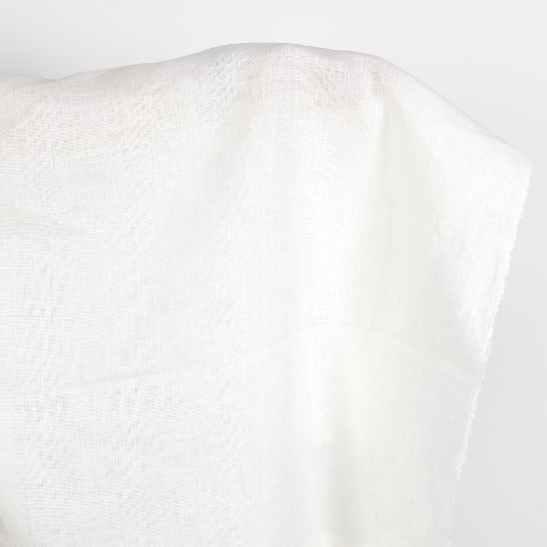 Off-white linen fabric